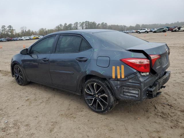  TOYOTA COROLLA 2018 Синий