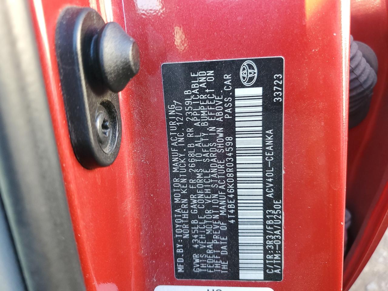 2008 Toyota Camry - Image 12