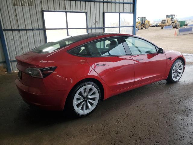  TESLA MODEL 3 2022 Red