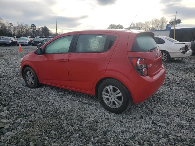  CHEVROLET SONIC 2012 Czerwony