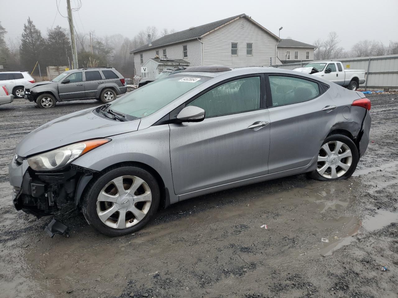 VIN KMHDH4AEXDU564566 2013 HYUNDAI ELANTRA no.1