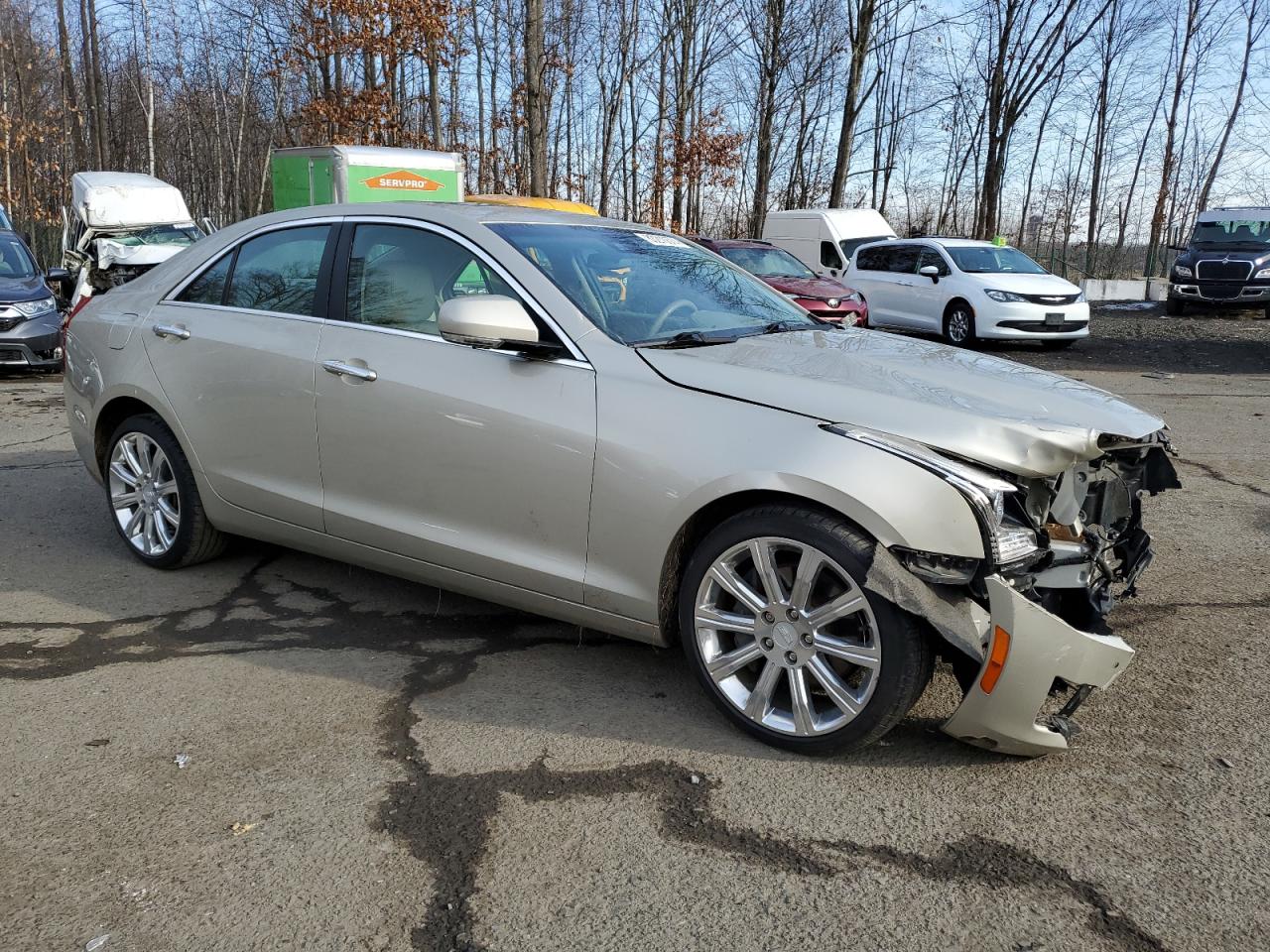 VIN 1G6AH5SX6F0141185 2015 CADILLAC ATS no.4