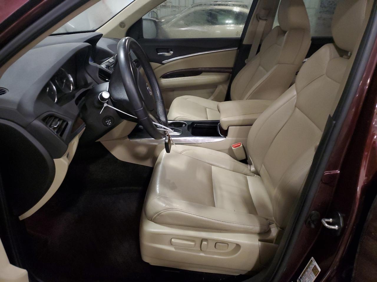 2017 Acura Mdx Technology VIN: 5FRYD4H51HB027606 Lot: 86615384