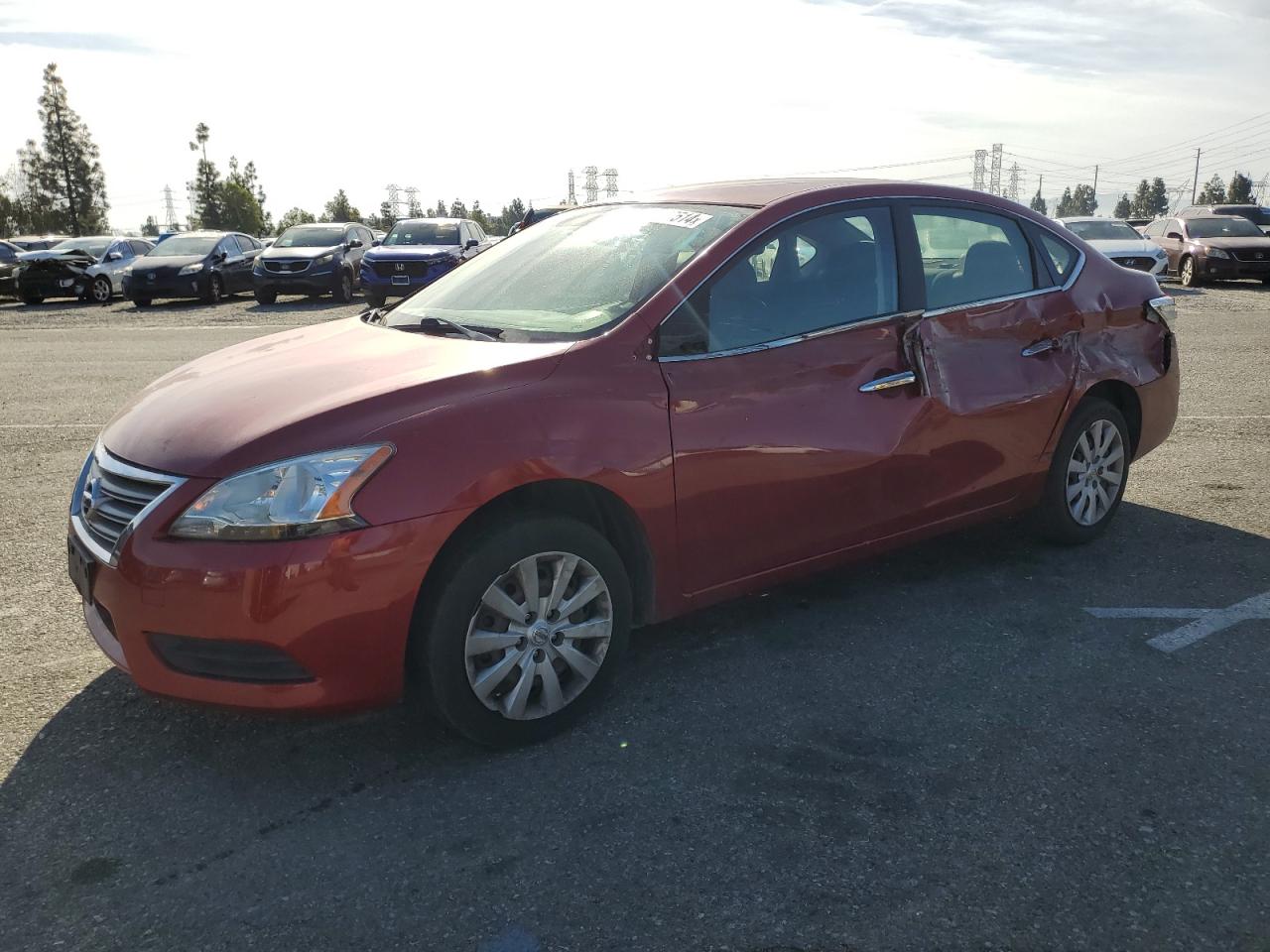 VIN 3N1AB7AP1EL623093 2014 NISSAN SENTRA no.1