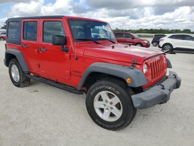  JEEP WRANGLER 2018 Czerwony