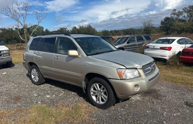 2006 Toyota Highlander Hybrid de vânzare în Apopka, FL - Mechanical