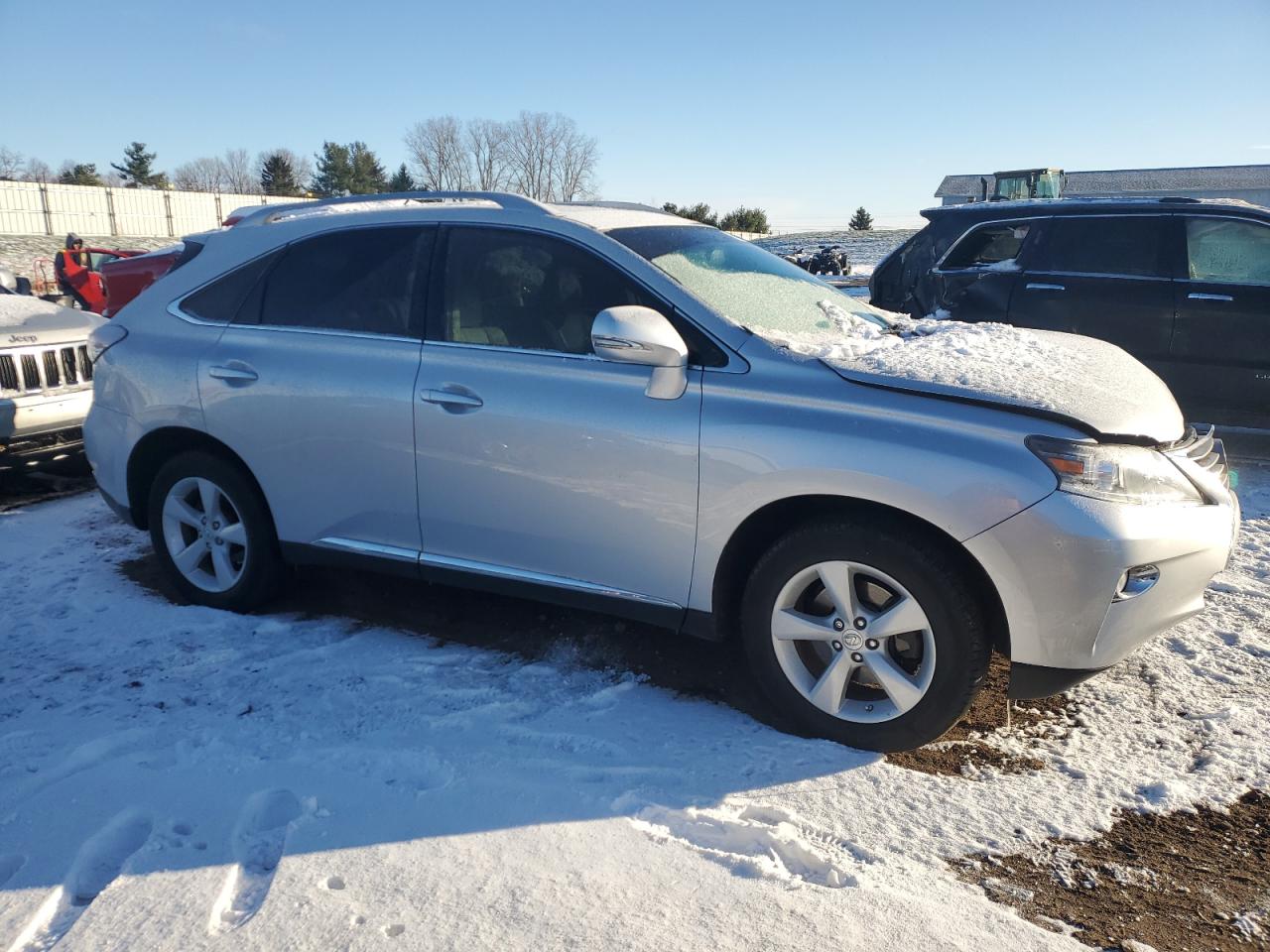 VIN 2T2BK1BA7DC201609 2013 LEXUS RX350 no.4