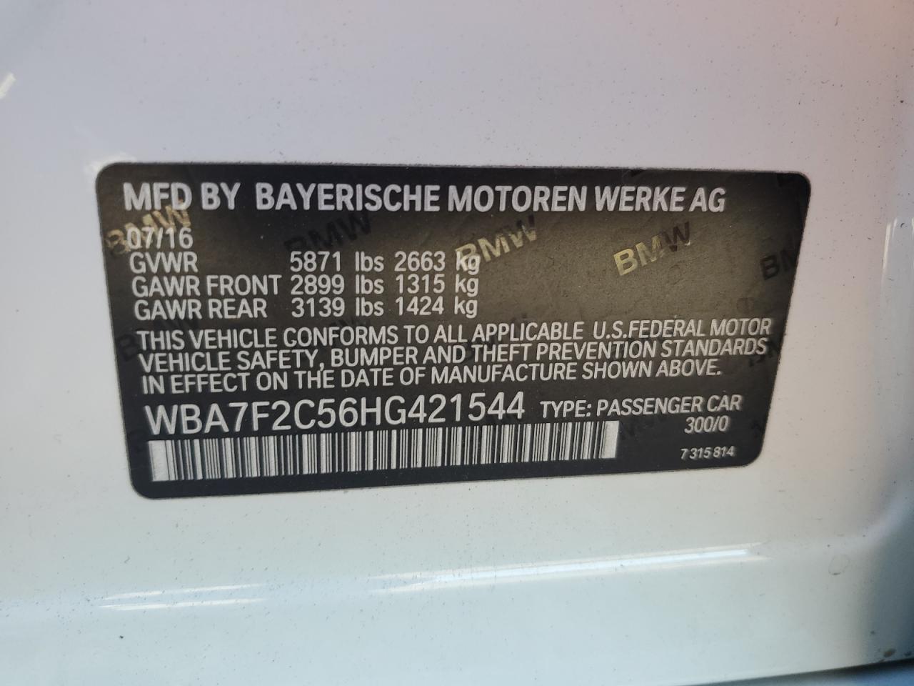 2017 BMW 7er - Image 14