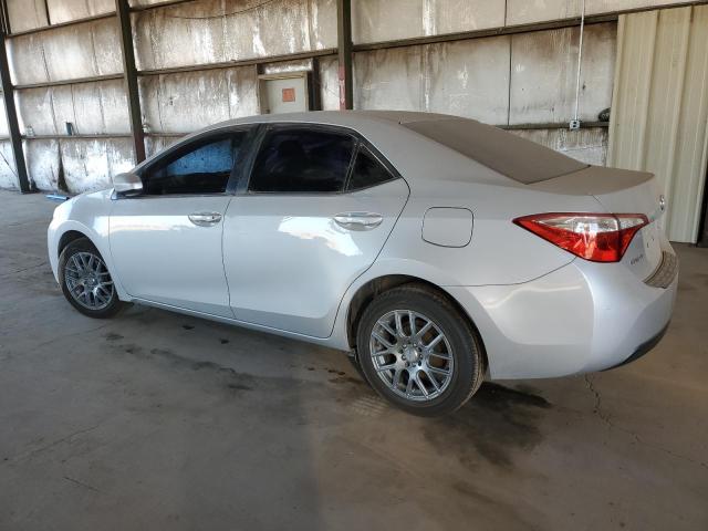  TOYOTA COROLLA 2016 Srebrny