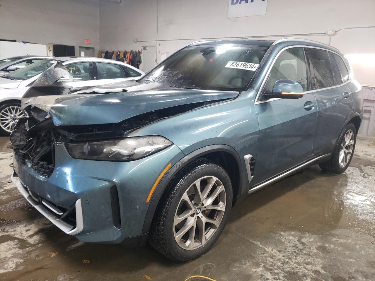 2024 Bmw X5 Xdrive40I на продаже в Elgin, IL - Burn - Engine