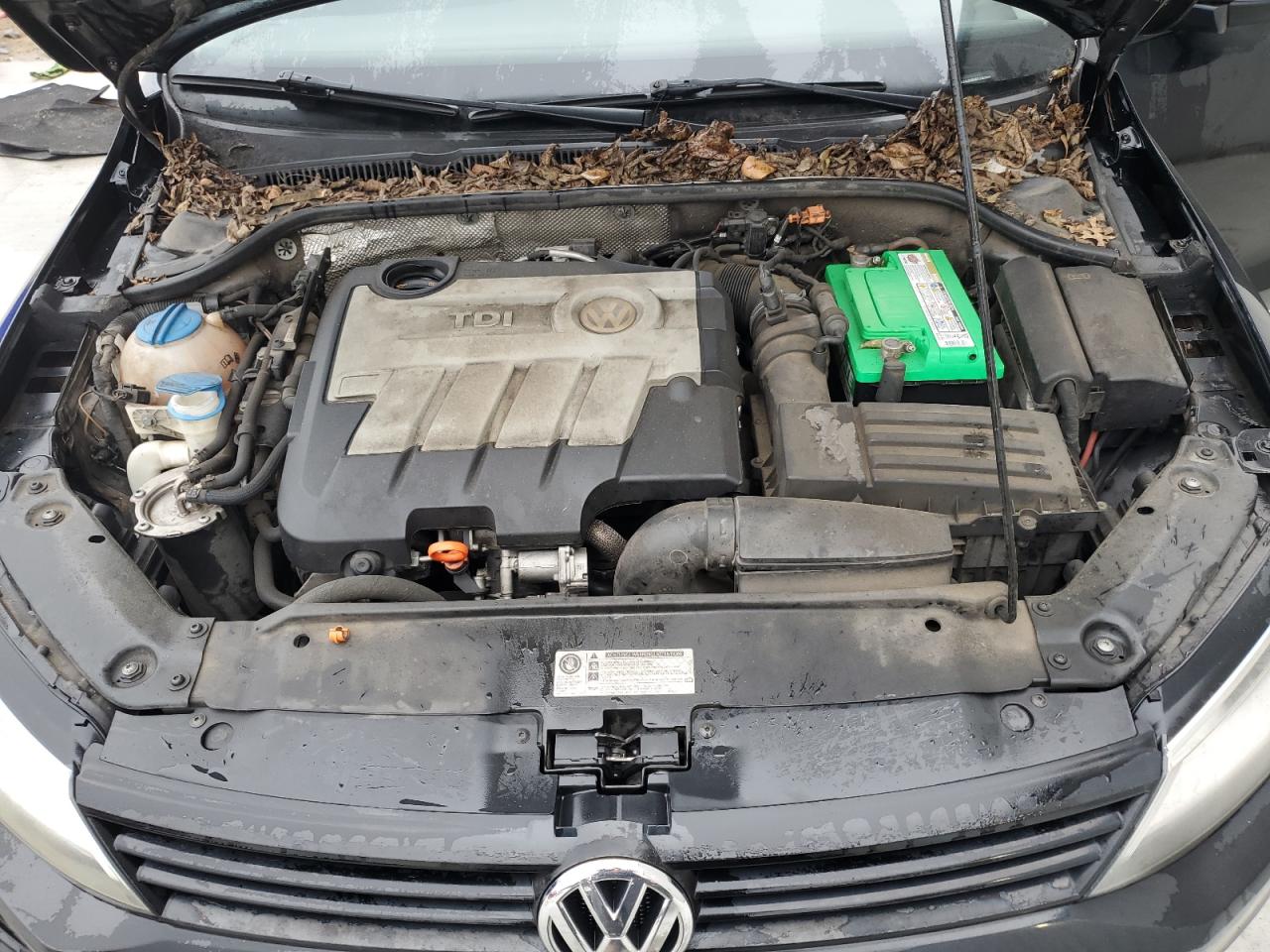 2011 Volkswagen Jetta Tdi VIN: 3VWLL7AJXBM114704 Lot: 78080934