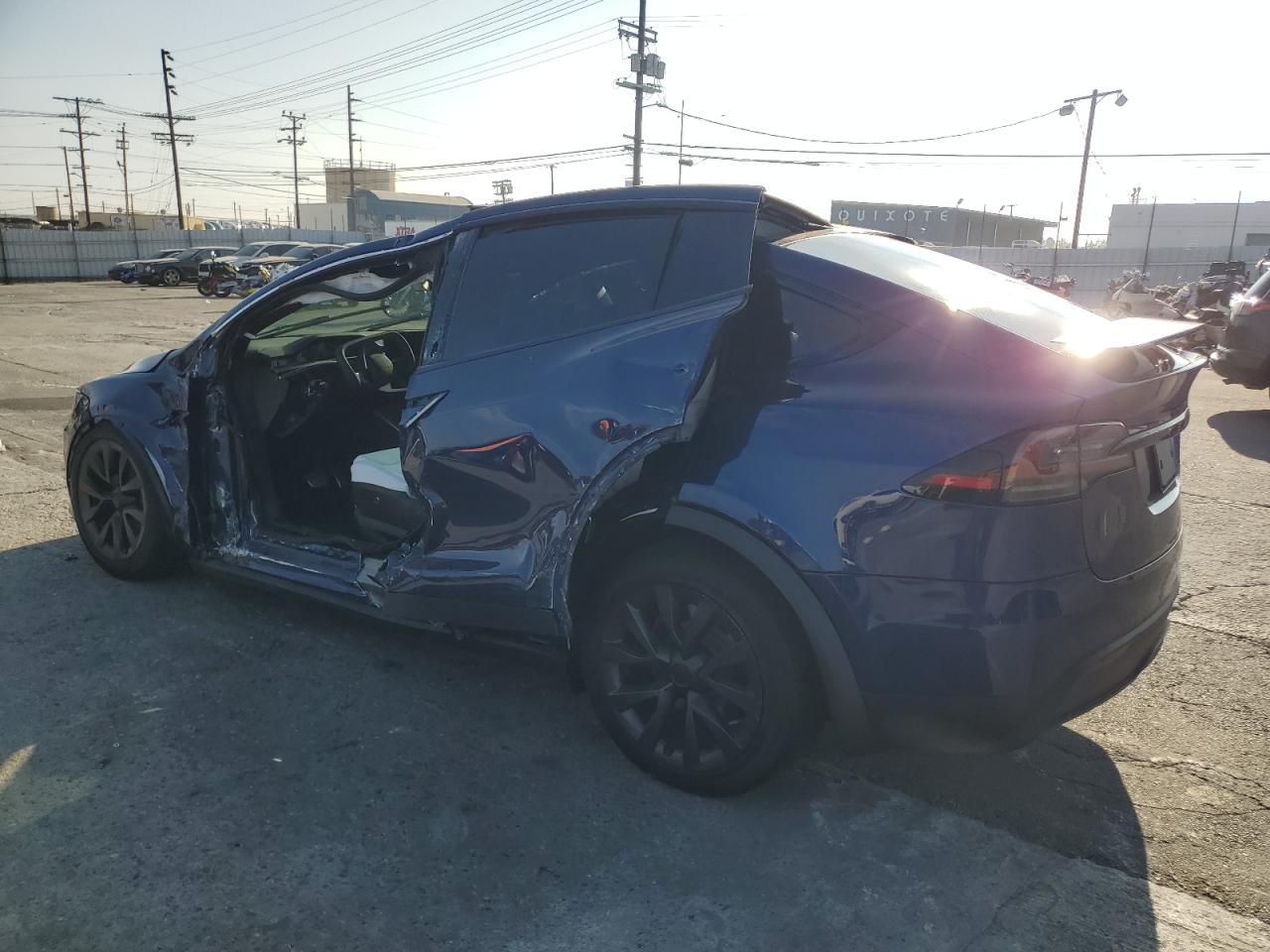 VIN 7SAXCDE50PF428344 2023 TESLA MODEL X no.2