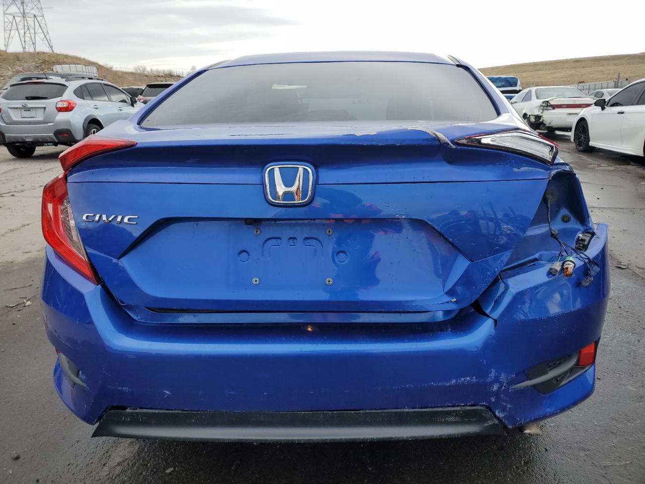 VIN 19XFC2F77GE081758 2016 HONDA CIVIC no.6