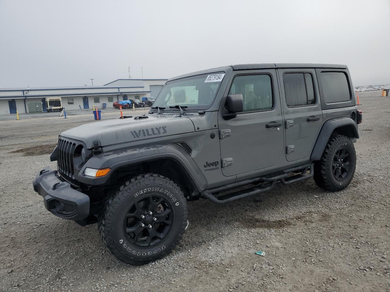 VIN 1C4HJXDN2MW589375 2021 JEEP WRANGLER no.1