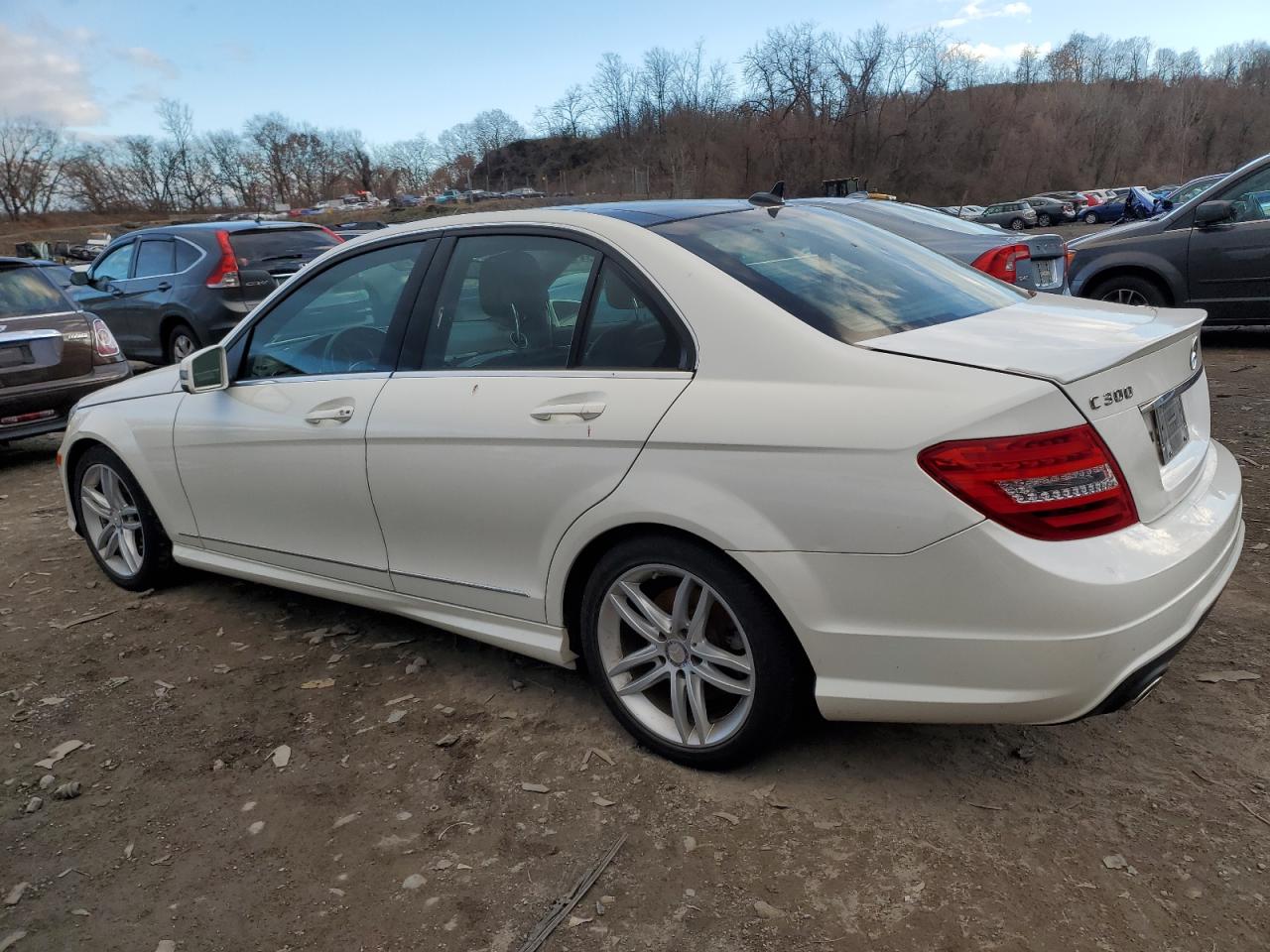 VIN WDDGF8AB6EG194310 2014 MERCEDES-BENZ C-CLASS no.2