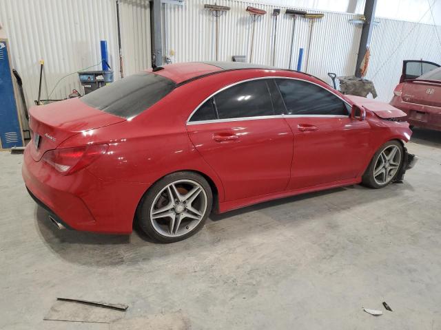 Sedans MERCEDES-BENZ CLA-CLASS 2014 Red