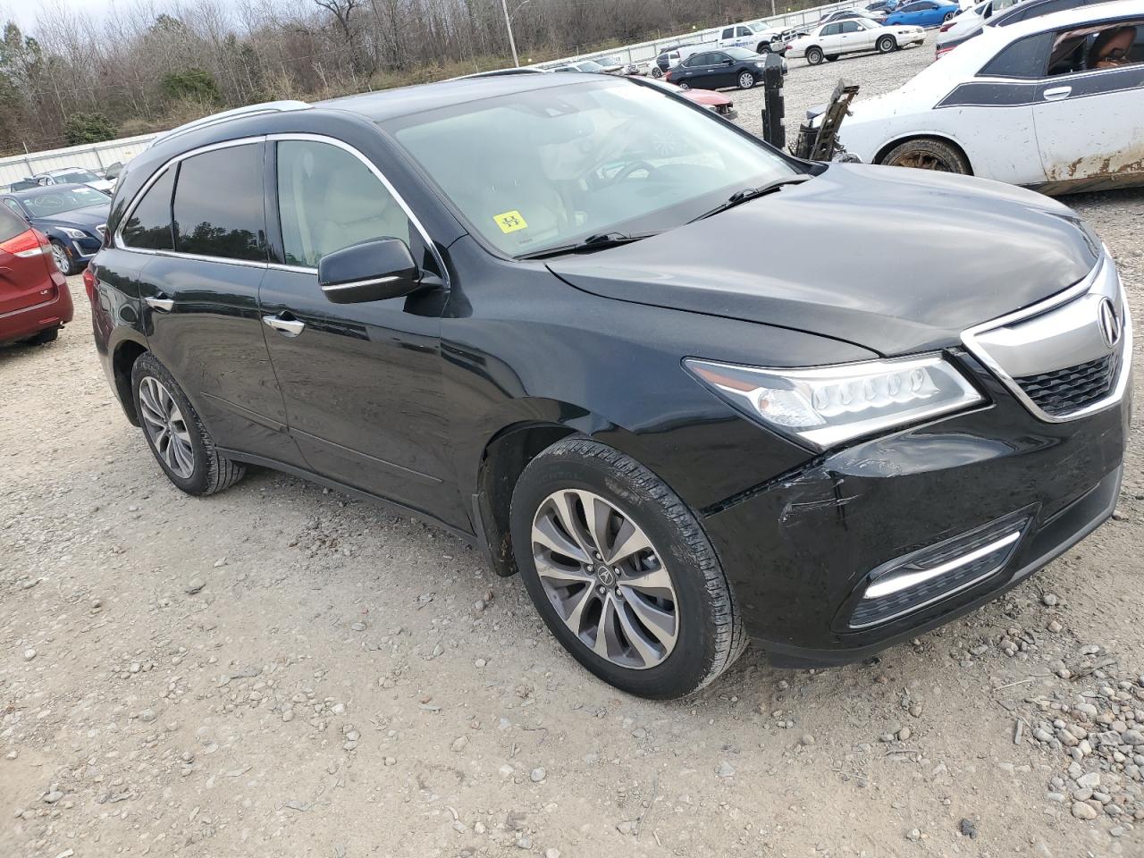 VIN 5FRYD3H44EB019562 2014 ACURA MDX no.4