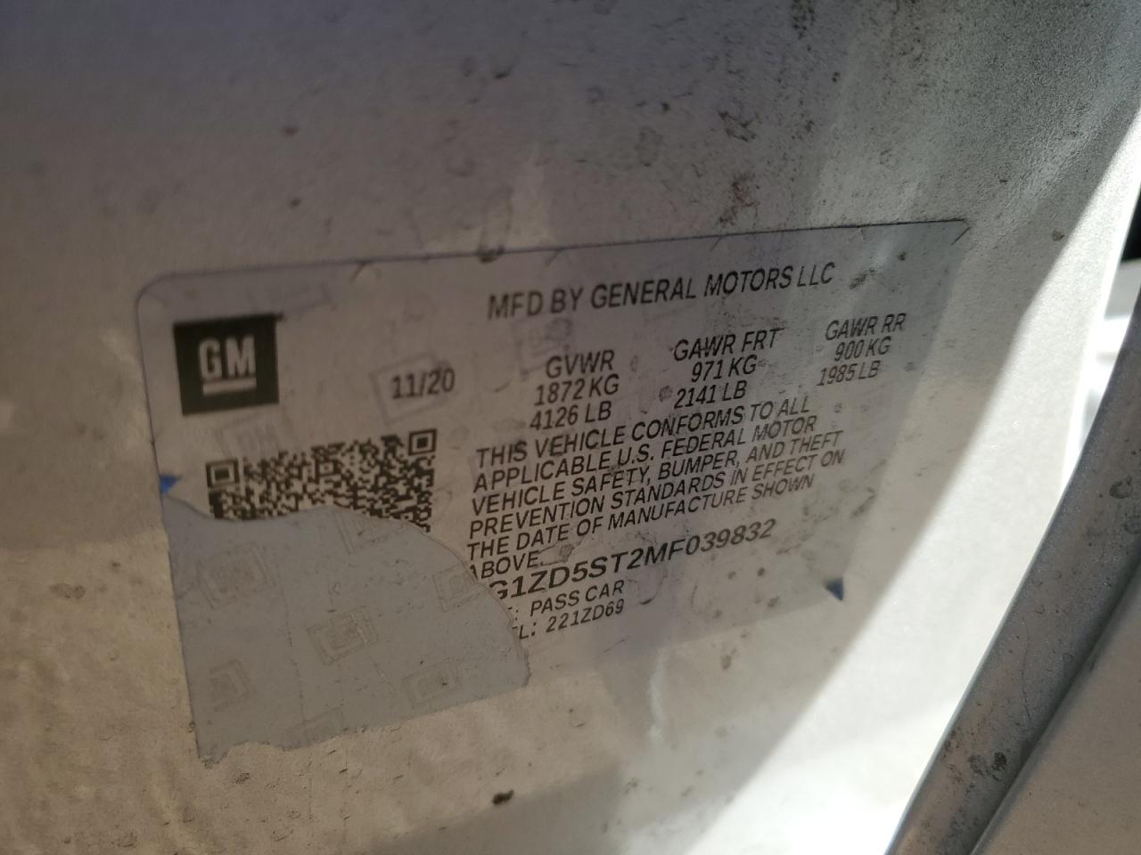2021 Chevrolet Malibu - Image 12