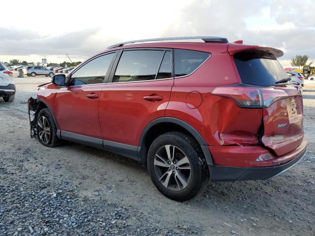  TOYOTA RAV4 2017 Czerwony