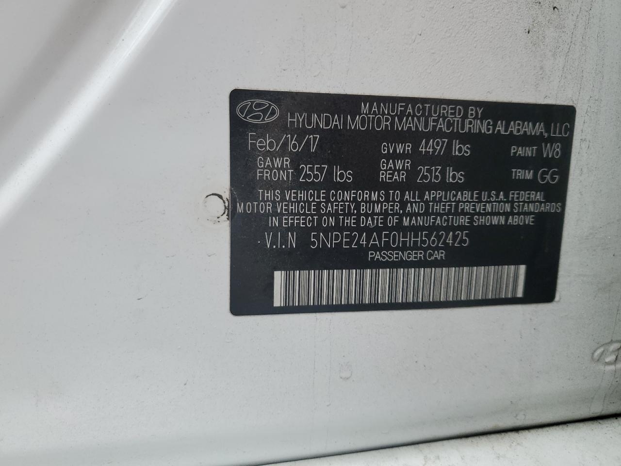 2017 Hyundai Sonata - Image 12