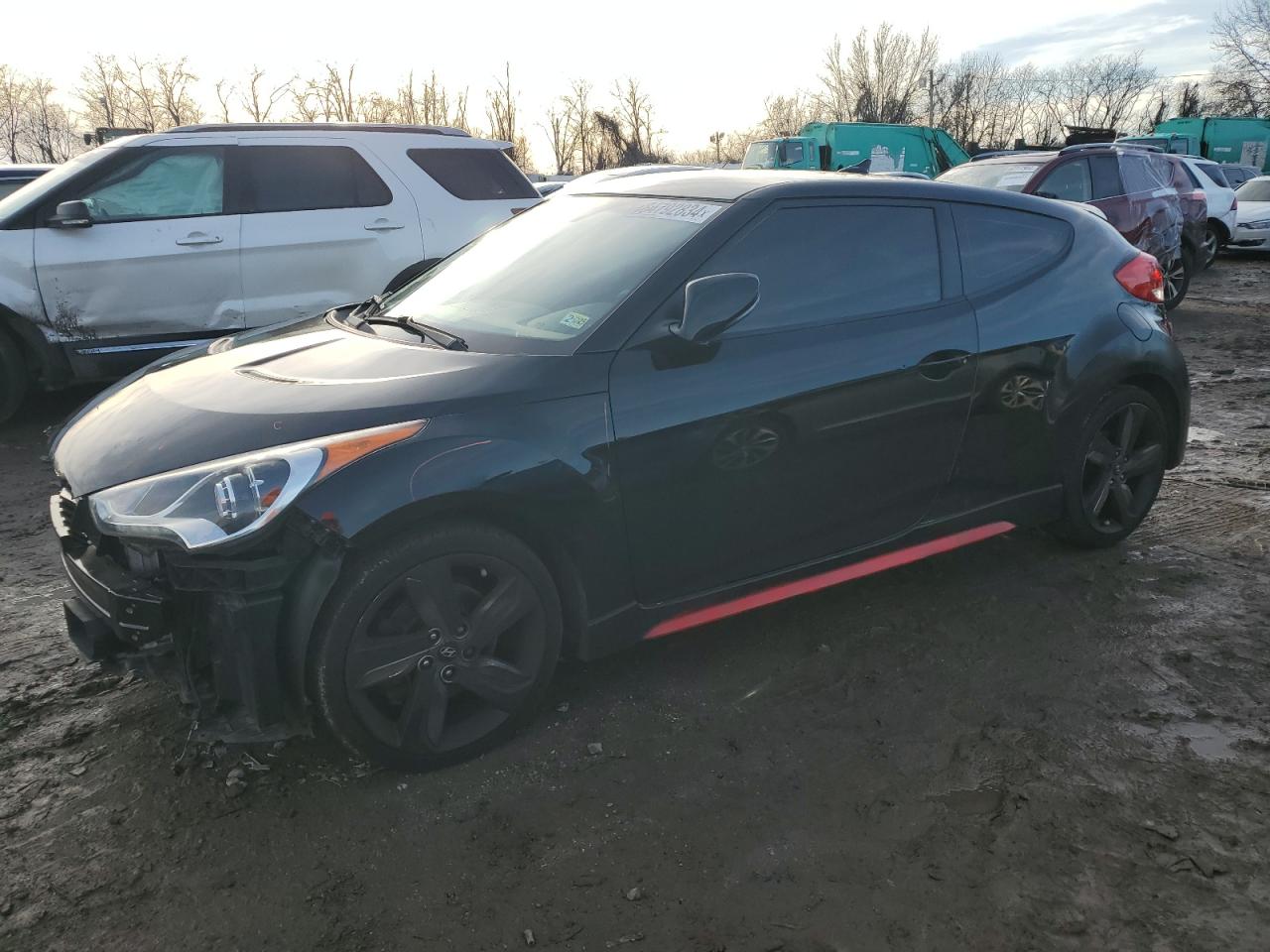 2013 Hyundai Veloster Turbo for Sale in Baltimore, MD - Front End