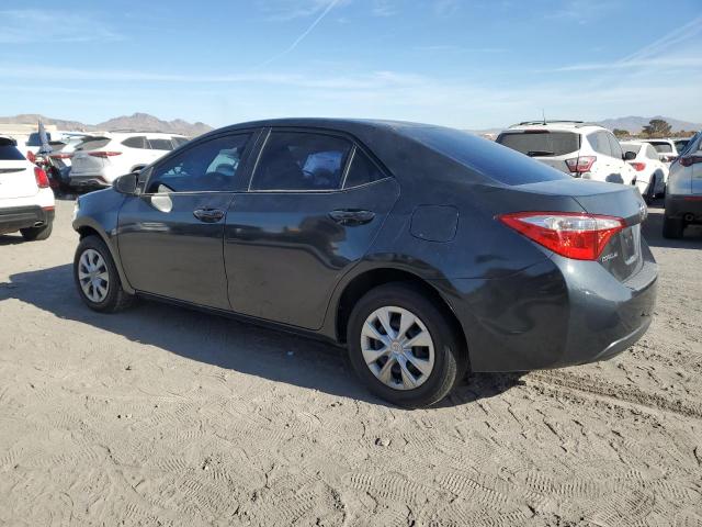 Sedans TOYOTA COROLLA 2016 Charcoal