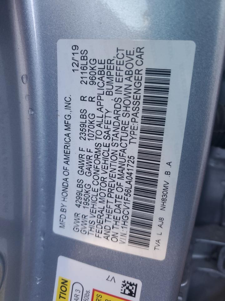 2020 Honda Accord - Image 12