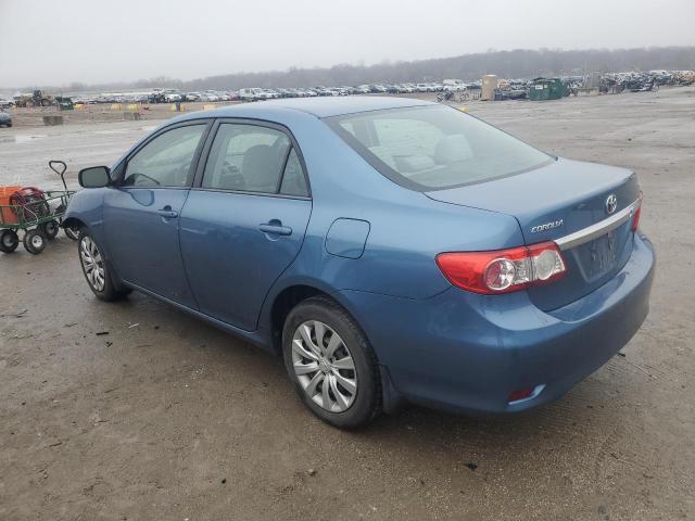 Sedans TOYOTA COROLLA 2012 Blue