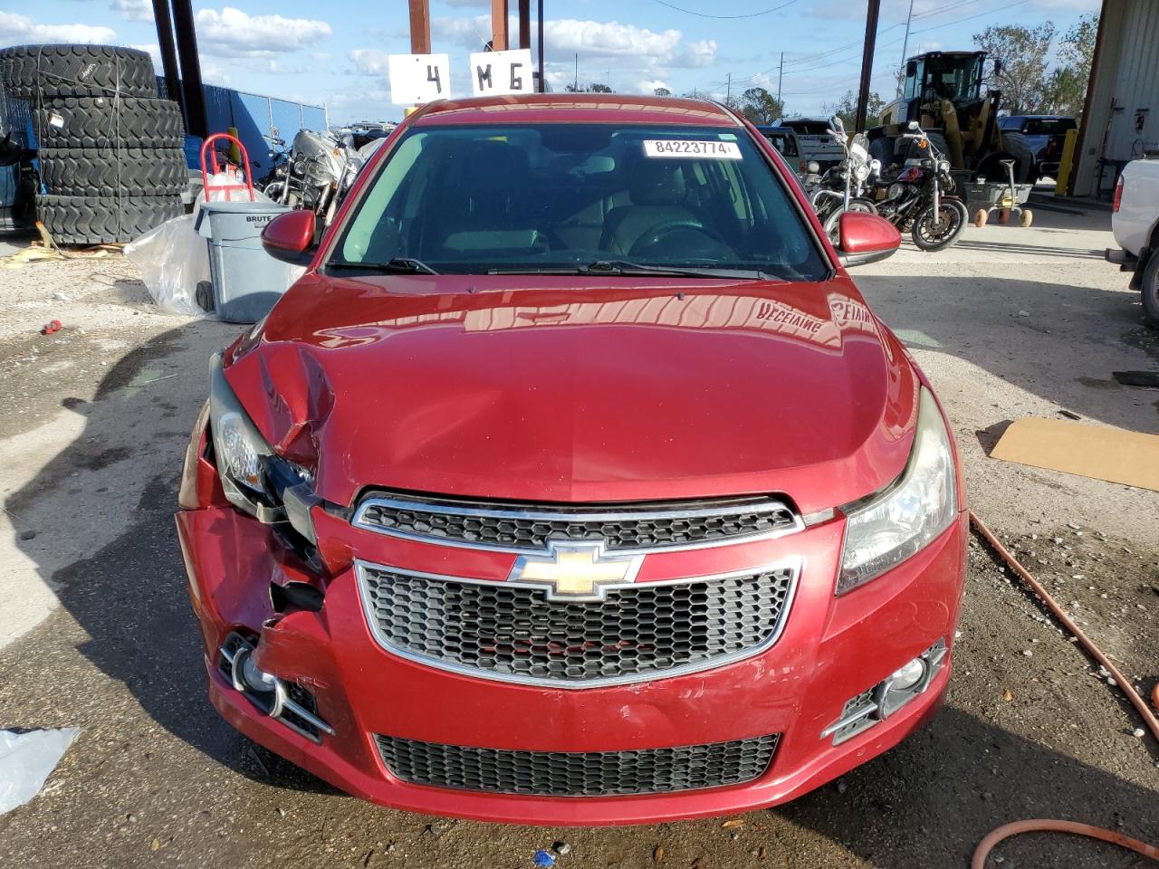 VIN 1G1PE5SB6E7324718 2014 CHEVROLET CRUZE no.5