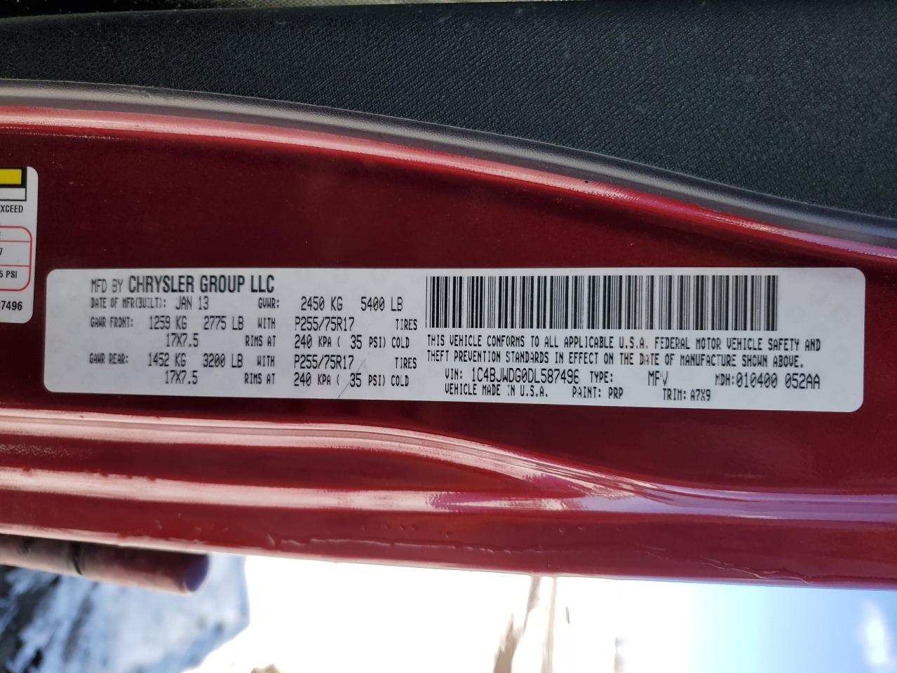 2013 Jeep Wrangler - Image 12