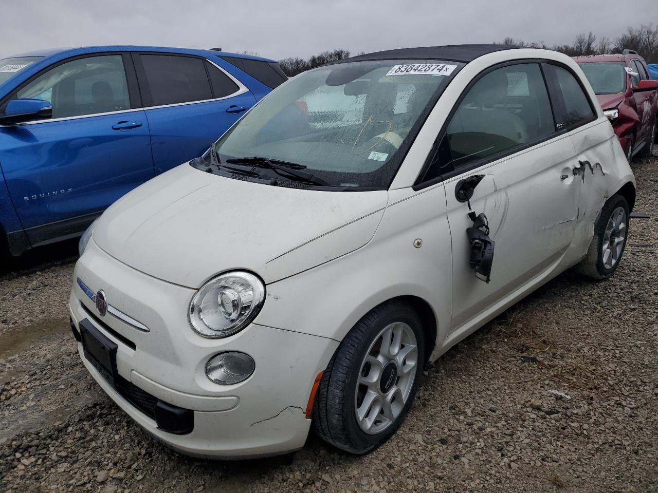 2015 Fiat 500 Pop VIN: 3C3CFFDRXFT624492 Lot: 83842874