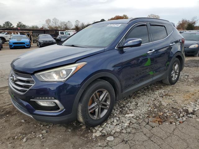  HYUNDAI SANTA FE 2017 Синий