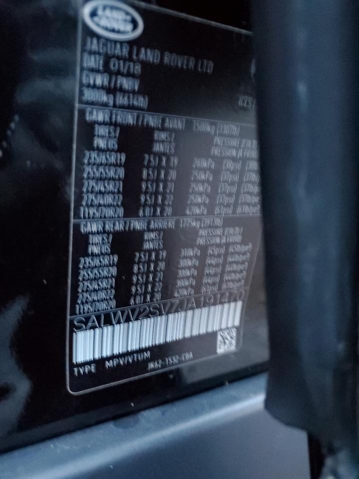 2018 Land Rover Range Rover - Image 13