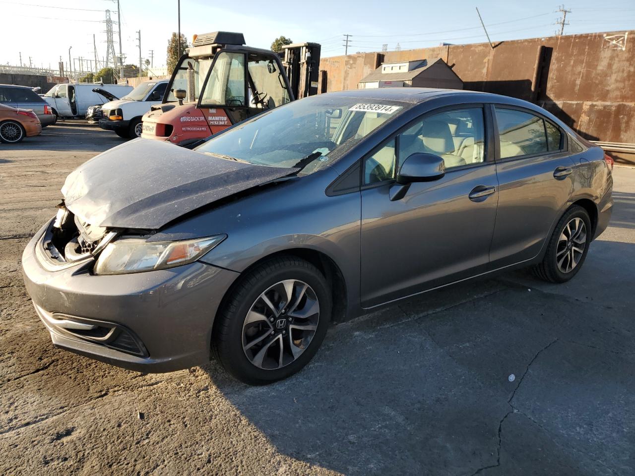 VIN 19XFB2F87DE022085 2013 HONDA CIVIC no.1