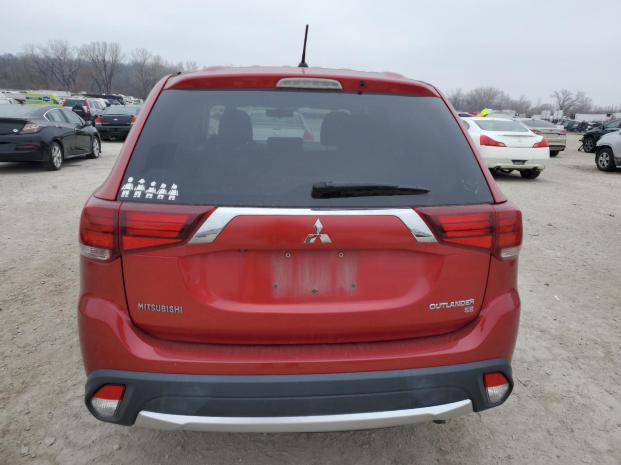 2016 Mitsubishi Outlander Se VIN: JA4AD3A34GZ017287 Lot: 86591144