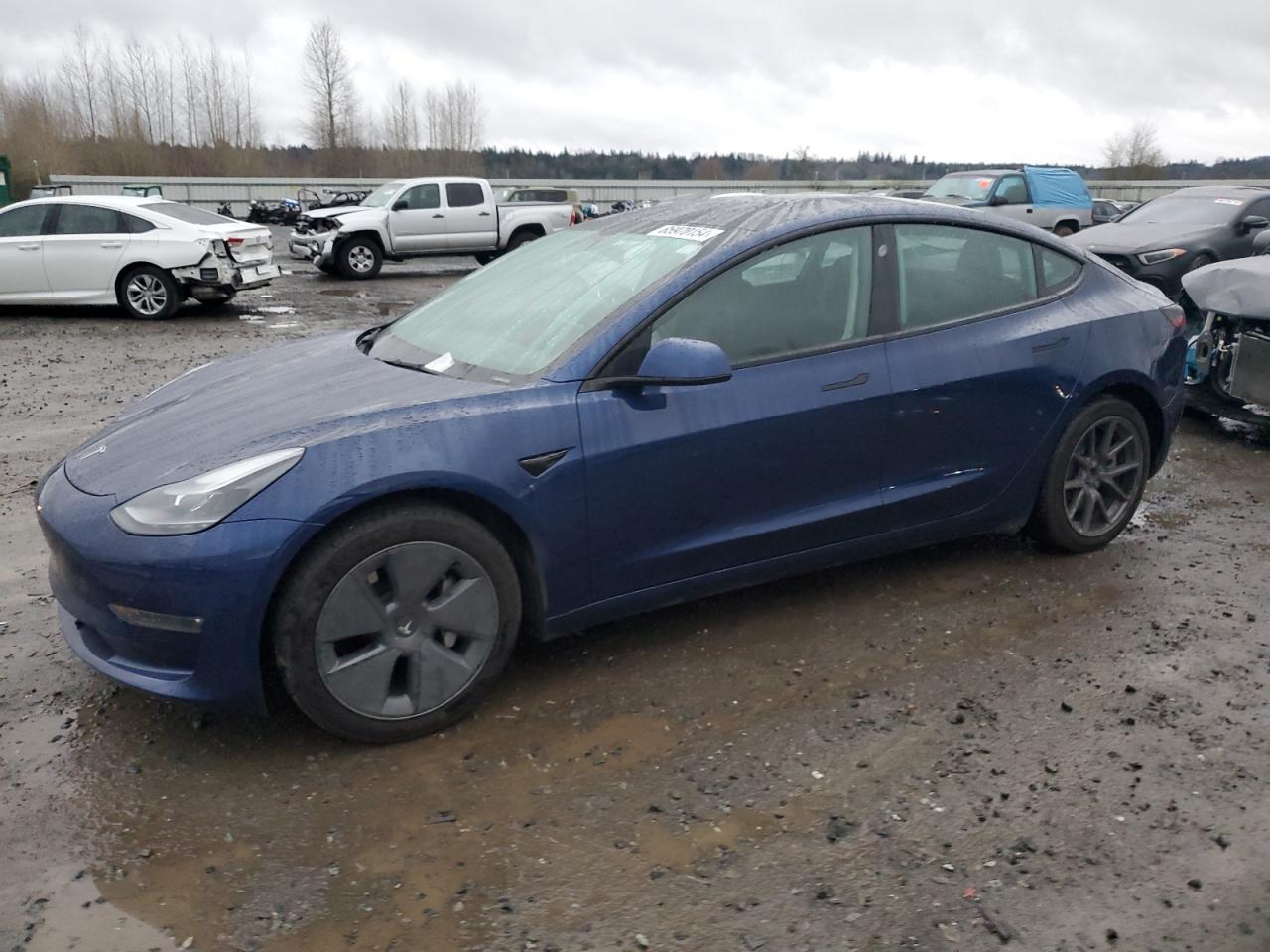 VIN 5YJ3E1EB3NF249240 2022 TESLA MODEL 3 no.1