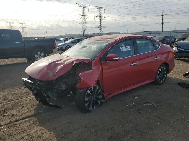  NISSAN SENTRA 2016 Czerwony