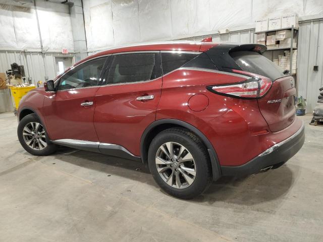  NISSAN MURANO 2018 Красный