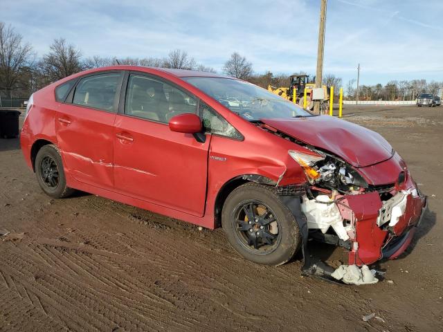  TOYOTA PRIUS 2013 Red