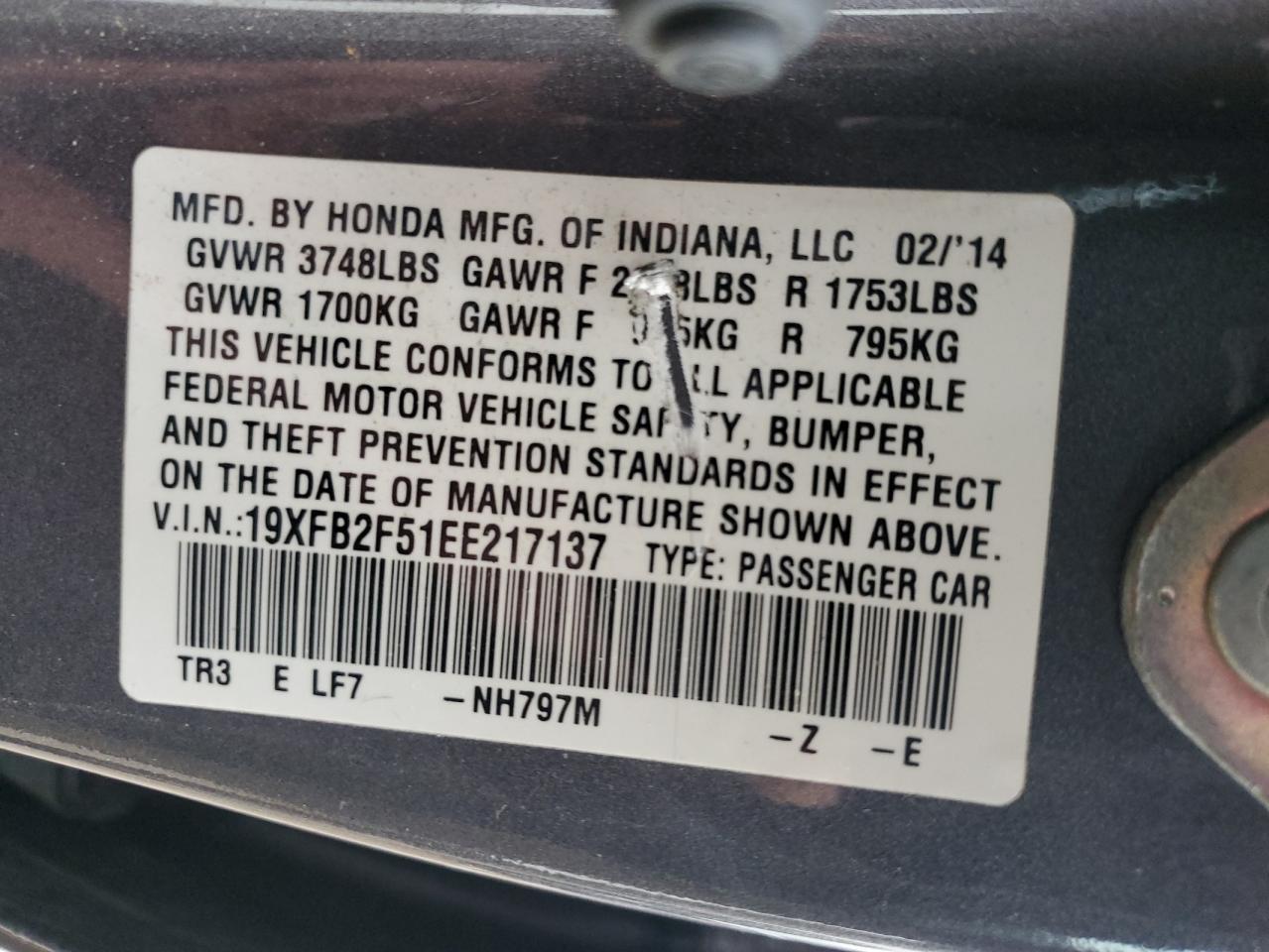 2014 Honda Civic - Image 13
