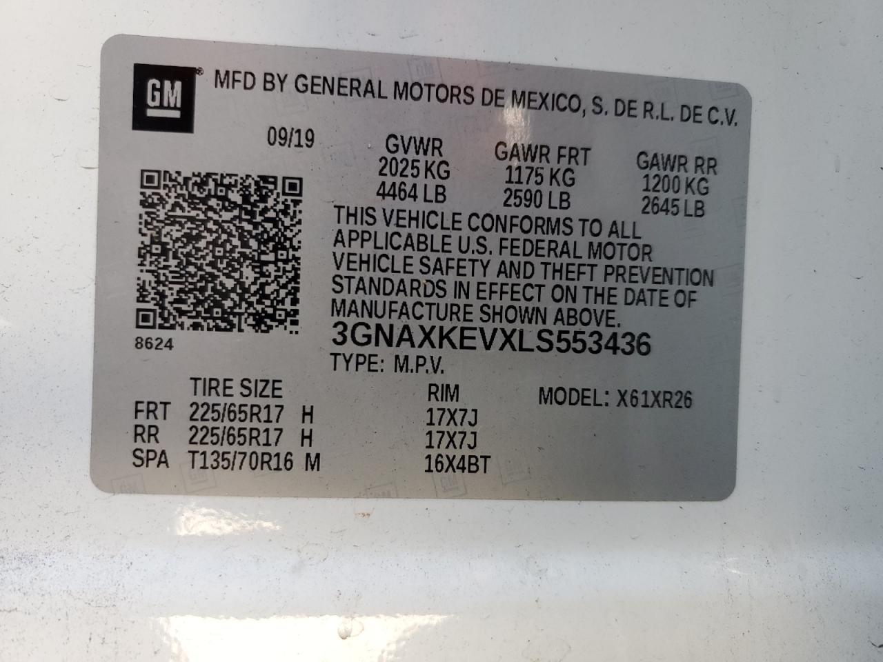 2020 Chevrolet Equinox - Image 13