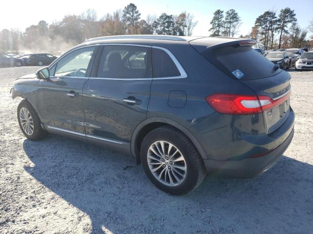  LINCOLN MKX 2016 Синий