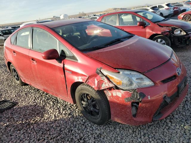  TOYOTA PRIUS 2014 Червоний