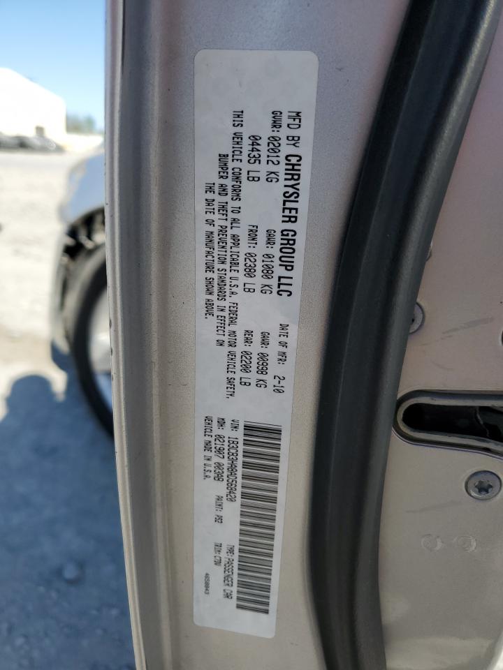 2010 Dodge Caliber Mainstreet VIN: 1B3CB3HA8AD568420 Lot: 87262164