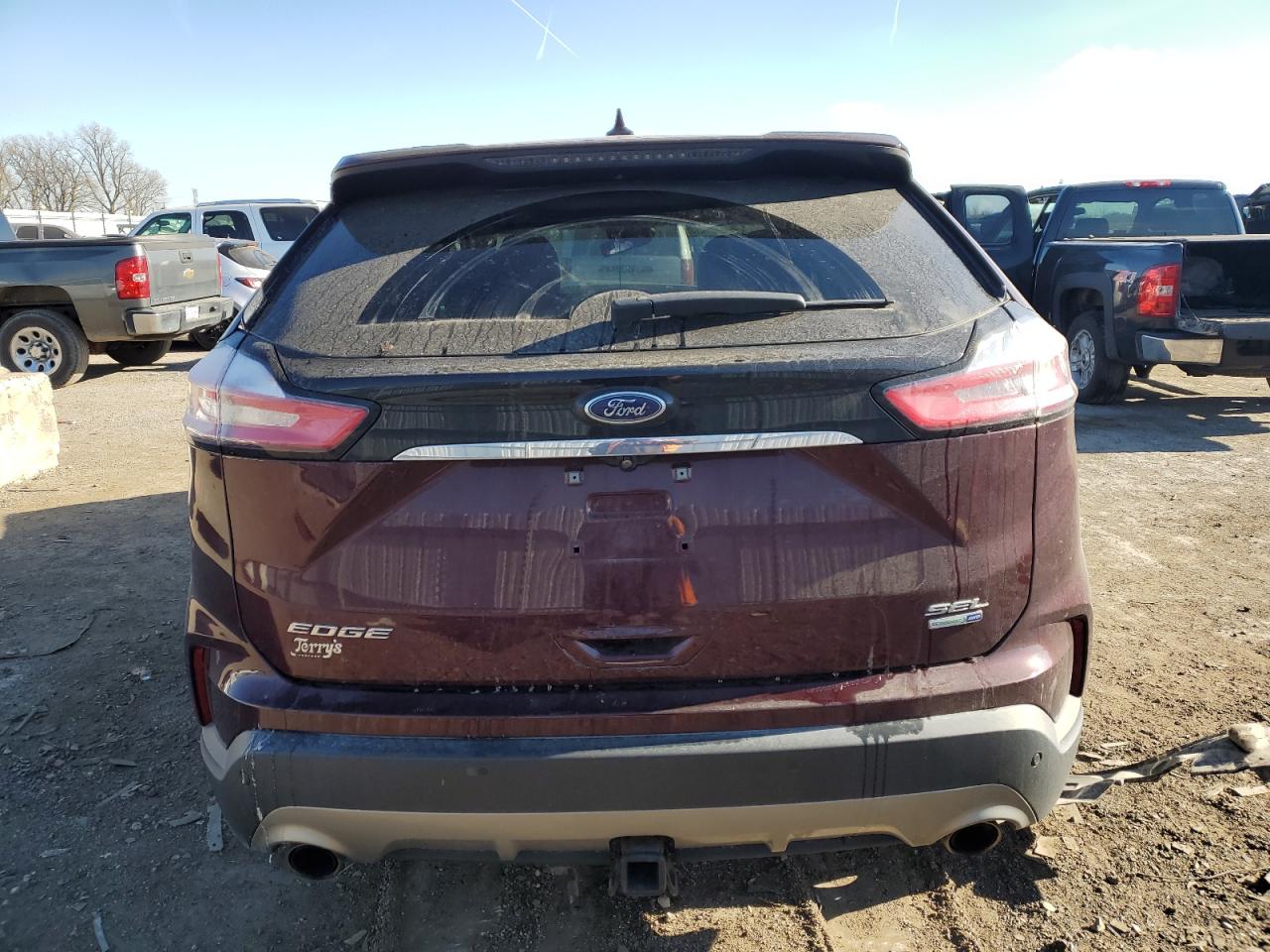 2019 Ford Edge Sel VIN: 2FMPK4J93KBB02242 Lot: 82559084