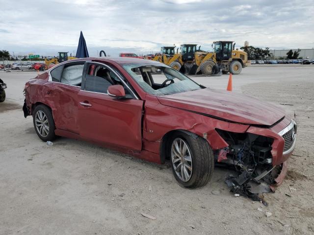  INFINITI Q50 2015 Бургунди