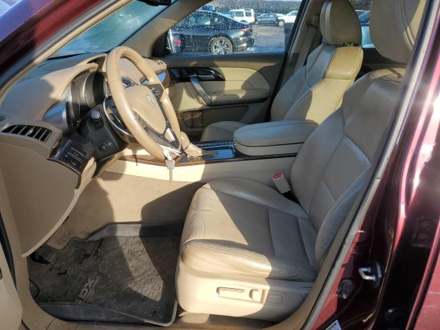  ACURA MDX 2012 Бордовый