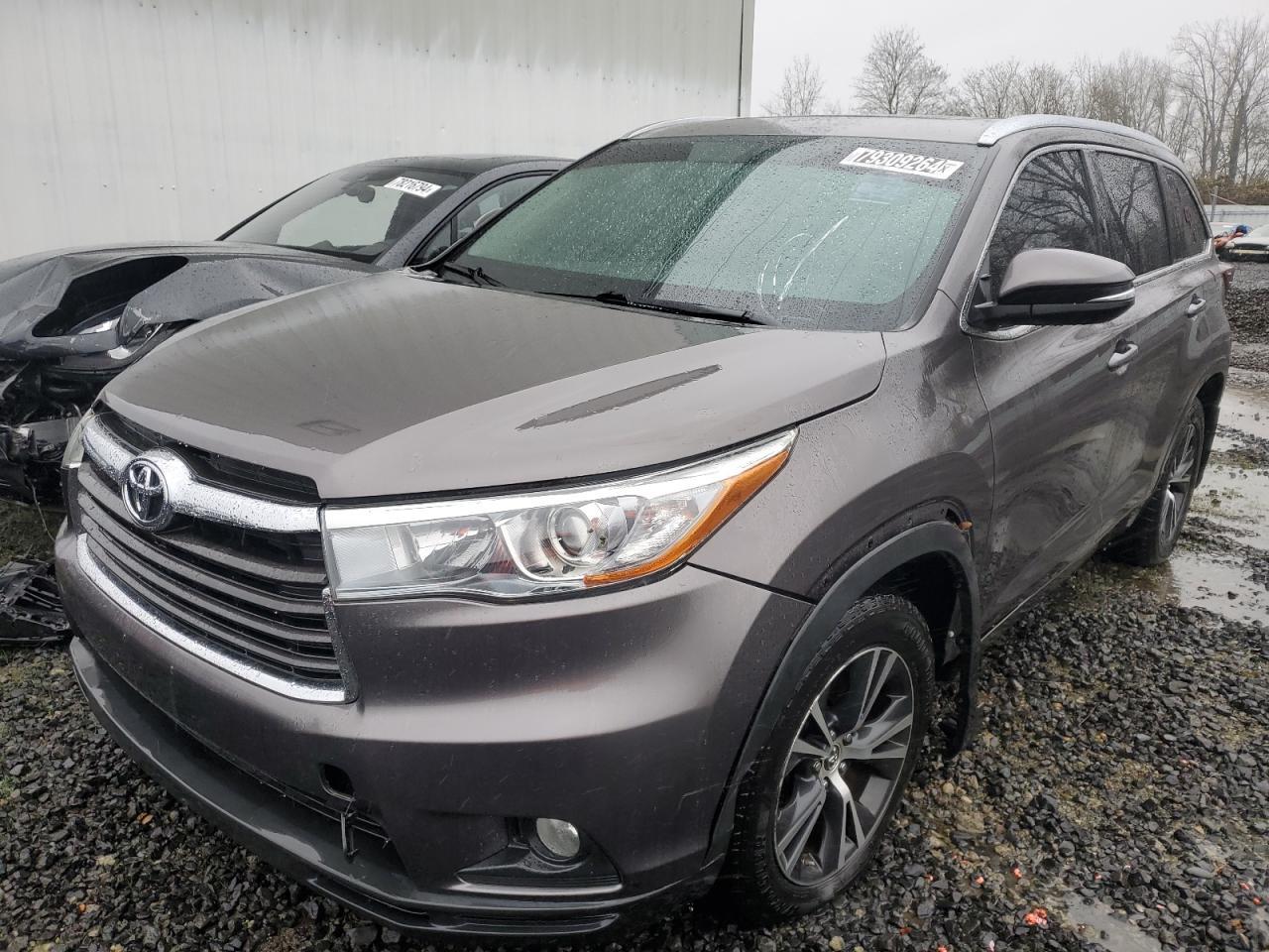 VIN 5TDJKRFH8GS267720 2016 TOYOTA HIGHLANDER no.1