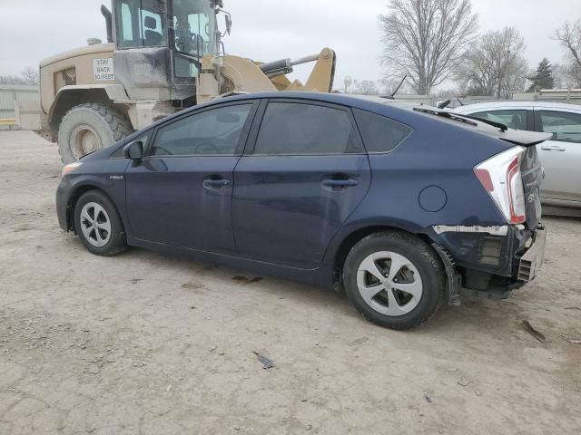  TOYOTA PRIUS 2015 Синій