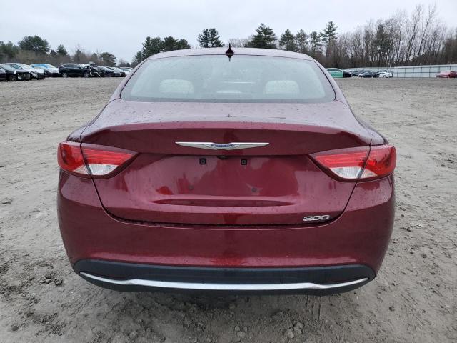  CHRYSLER 200 2017 Burgundy